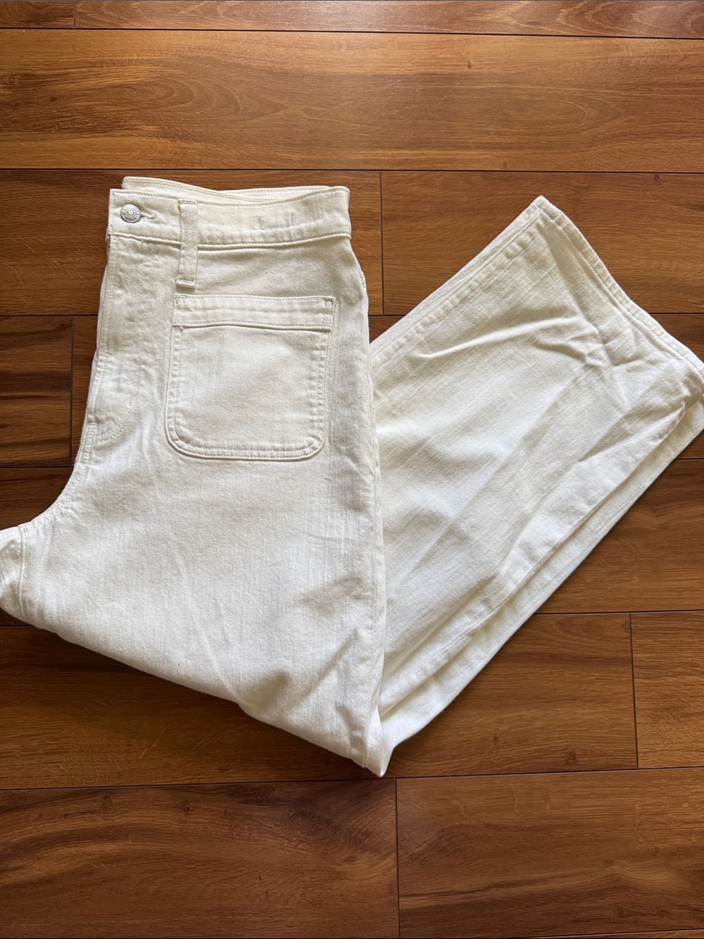 Madewell Perfect Vintage Wide Leg Crop 31